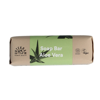 Urtekram Stukje zeep aloe vera bio 100.00 Gram