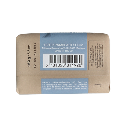 Urtekram Zeep geurvrij gevoelige huid bio 100.00 Gram