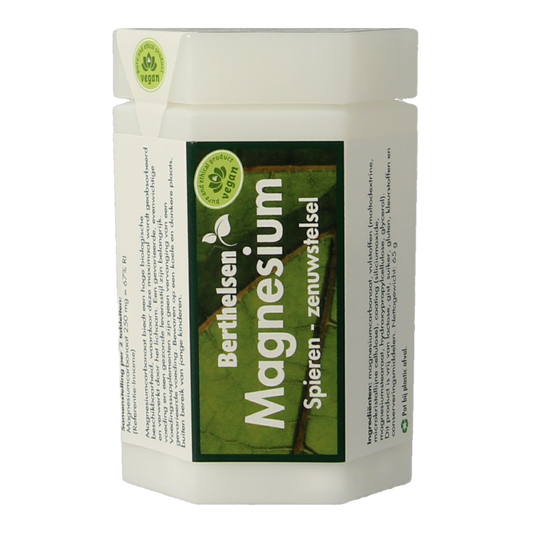 Berthelsen Magnesium carbonaat 250mg 90 Tabletten