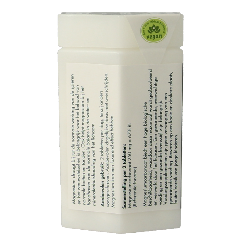 Berthelsen Magnesium carbonaat 250mg 90 Tabletten