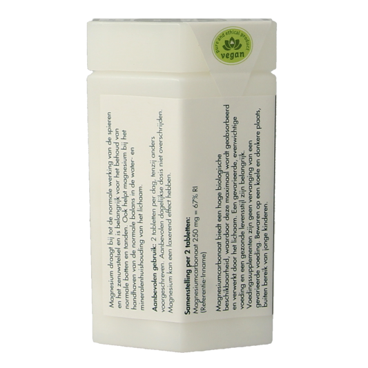 Berthelsen Magnesium carbonaat 250mg 90 Tabletten