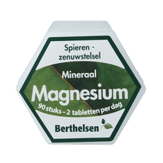 Berthelsen Magnesium carbonaat 250mg 90.00 Tabletten