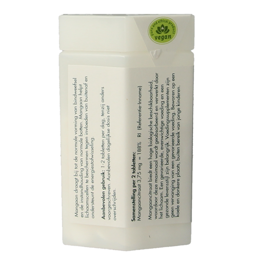 Berthelsen Mangaan citraat 3,75mg 250 Tabletten