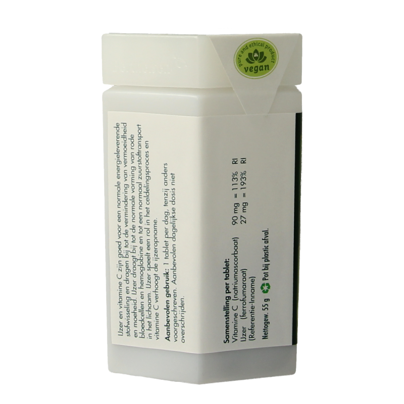 Berthelsen IJzer + vitamine C 90 Tabletten