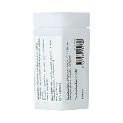 Berthelsen Zink gluconaat 20mg 120.00 Tabletten