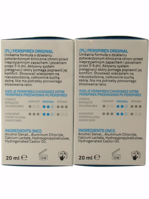 Perspirex Antiperspirant roll on original 20 Milliliter