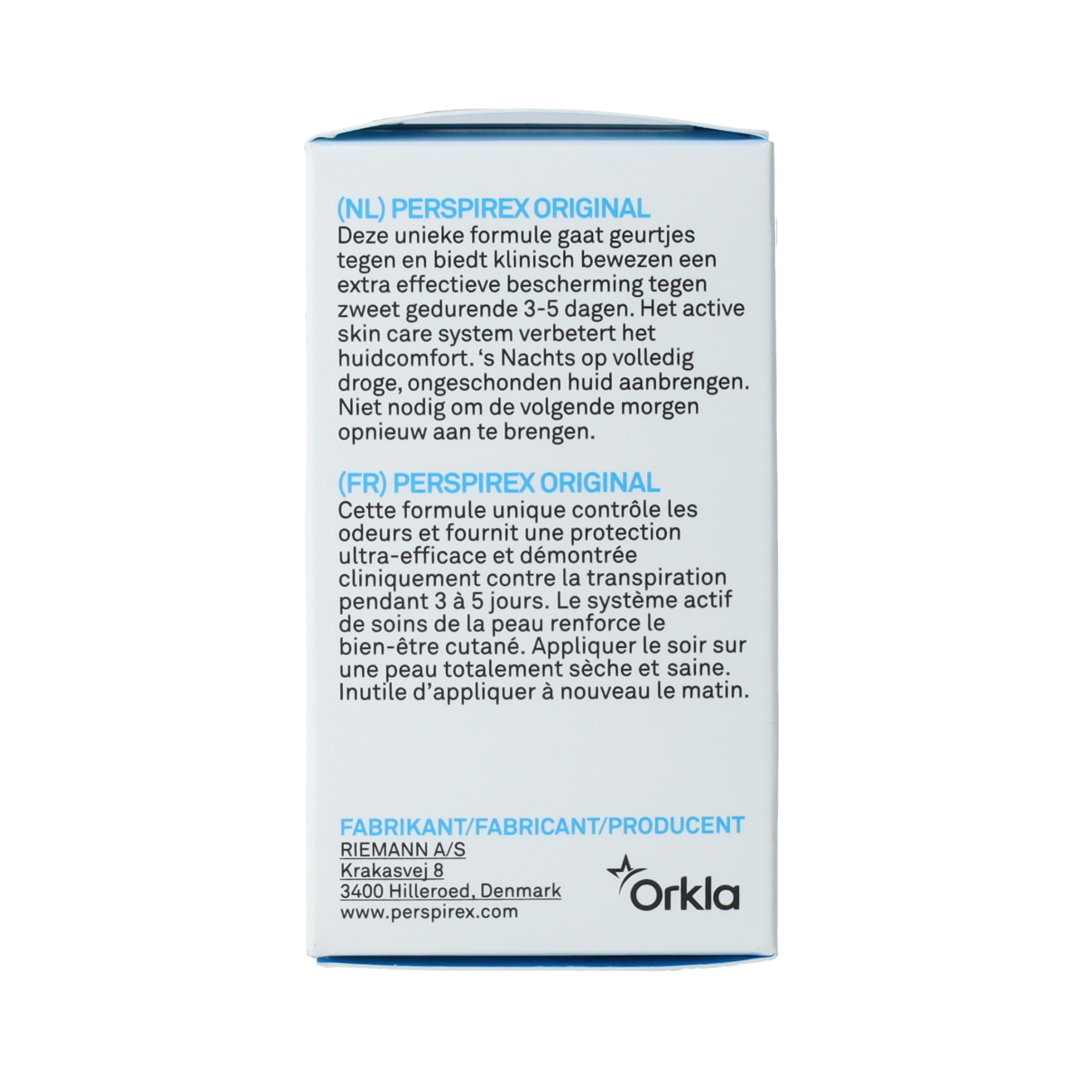 Perspirex Antiperspirant roll on original 20.00 Milliliter