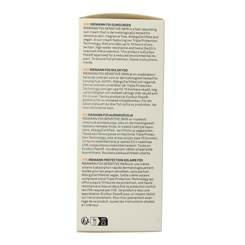 P20 Sensitive lotion SPF50+ 200 Milliliter