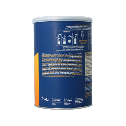 Maxim Sports drinkpowder tins fresh orange 480 Gram