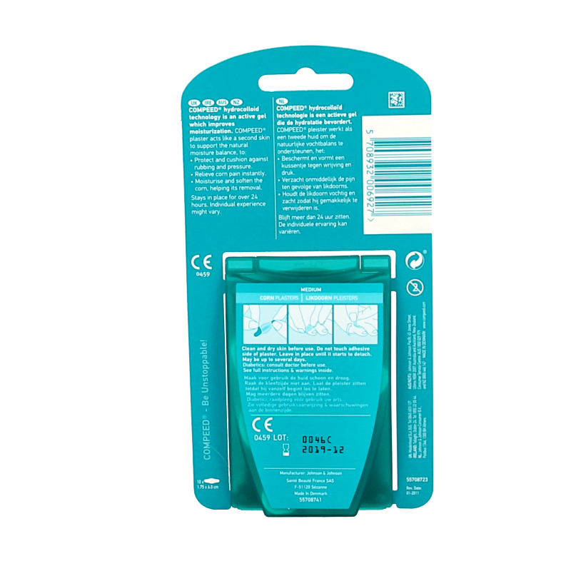 Compeed Likdoornpleister M 10 Stuks