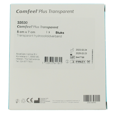 Medeco Comfeel plus 5 x 7cm transparant 3 Stuks