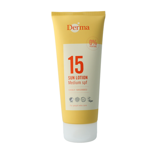 Derma Sun lotion SPF15 200.00 Milliliter