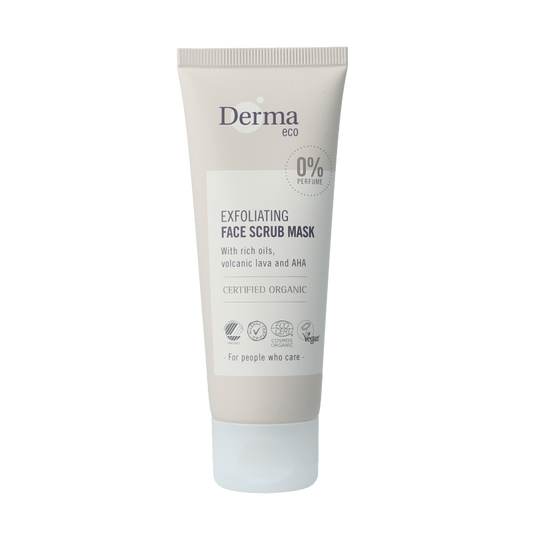 Derma Eco gezichtsscrub 75 Milliliter