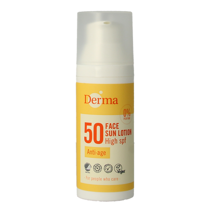 Derma Sun face lotion SPF50 50.00 Milliliter