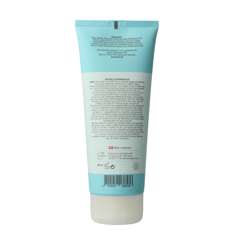 Derma Aftersun sorbet 200 Milliliter