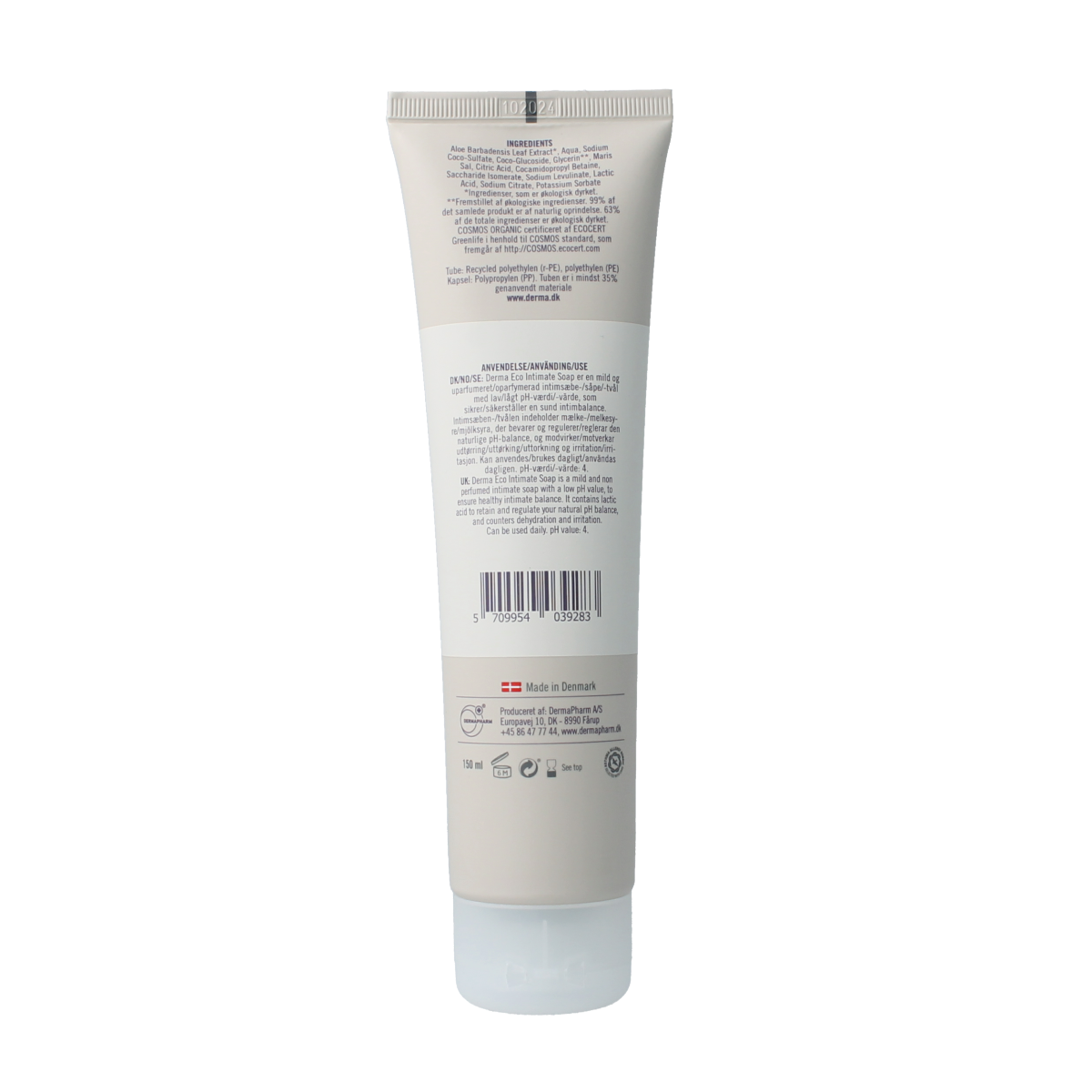 Derma Eco Intimate soap balancing  150.00 Milliliter