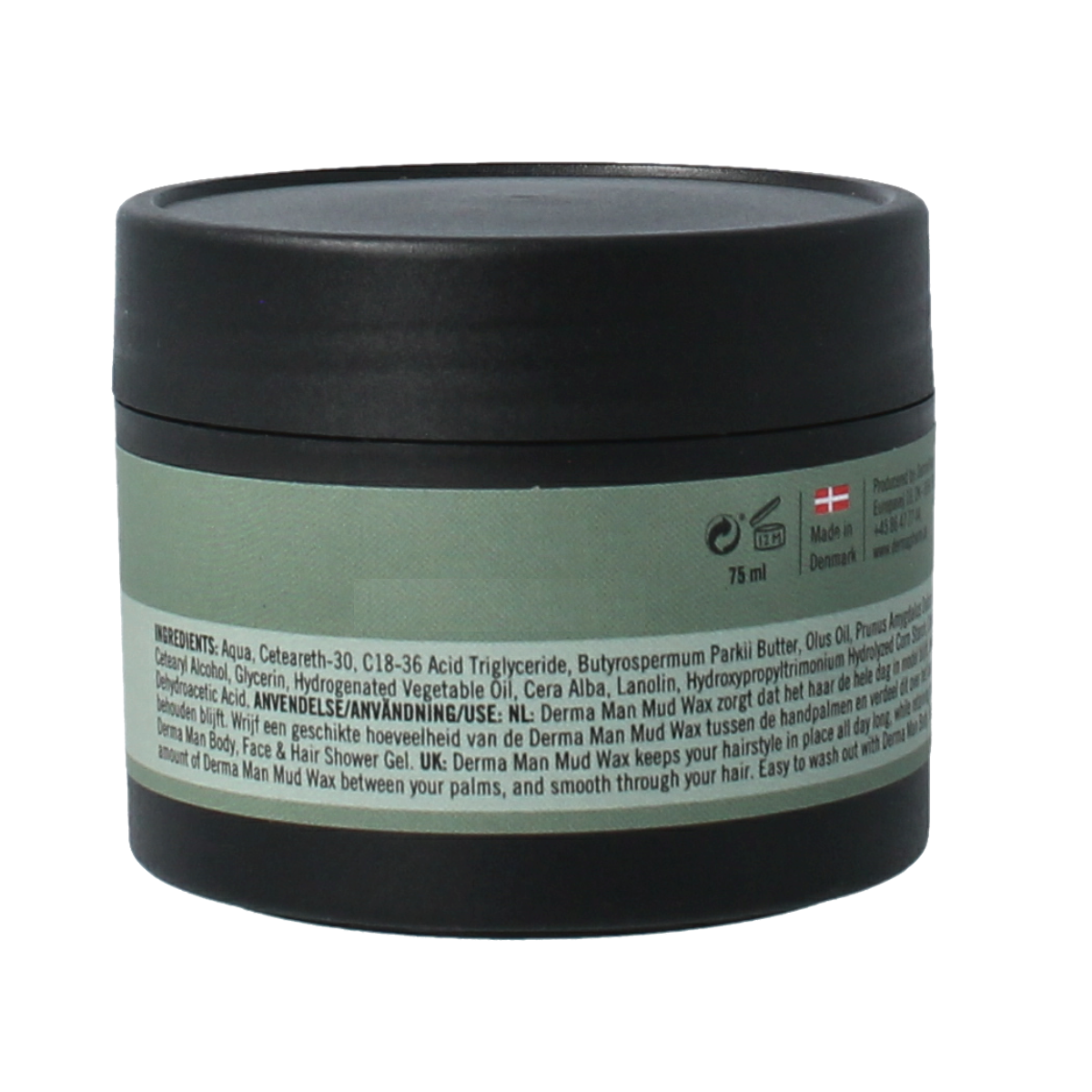 Derma Man mud wax 75.00 Milliliter