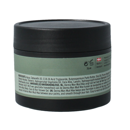 Derma Man mud wax 75.00 Milliliter