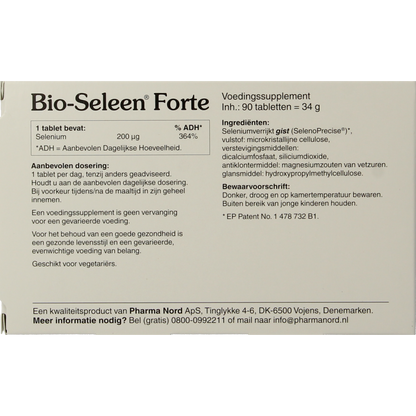 Pharma Nord Bio seleen forte 90.00 Tabletten