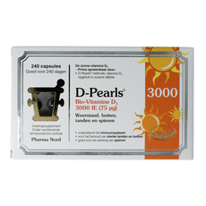 Pharma Nord Bio vitamine D3 75mcg 3000IE 240.00 Capsules