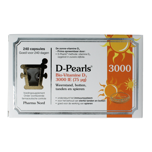 Pharma Nord Bio vitamine D3 75mcg 3000IE 240.00 Capsules