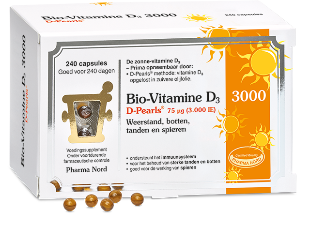 Pharma Nord Bio vitamine D3 75mcg 240 Capsules