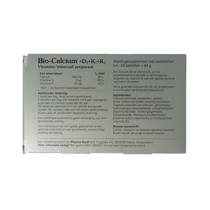 Pharma Nord Bio calcium & D3 & K1 & K2 60.00 Tabletten