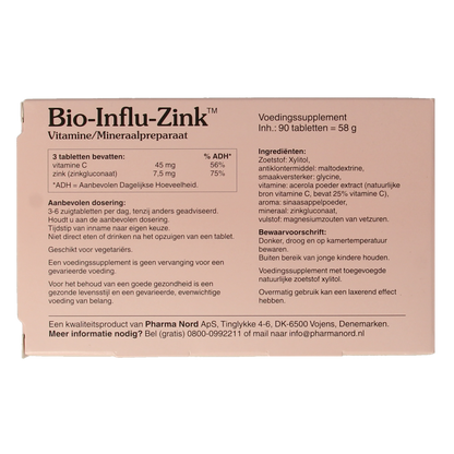 Pharma Nord Bio influ zink 90.00 Tabletten