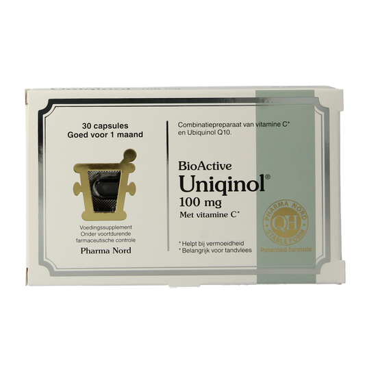 Pharma Nord Bio active uniquinol Q10 100 mg 30.00 Capsules