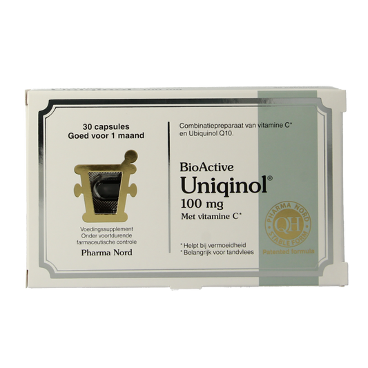 Pharma Nord Bio active uniquinol Q10 100 mg 30 Capsules