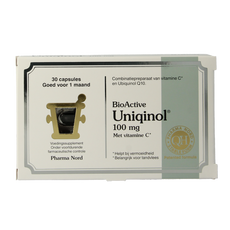 Pharma Nord Bio active uniquinol Q10 100 mg 30.00 Capsules