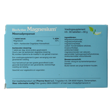 Pharma Nord BioActive magnesium 60.00 Tabletten