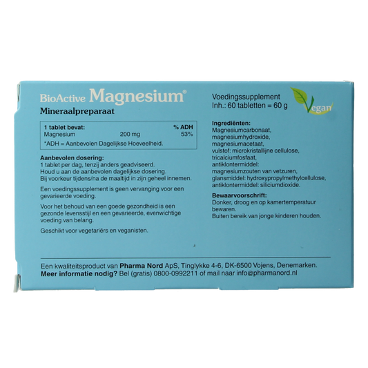 Pharma Nord BioActive magnesium 60 Tabletten