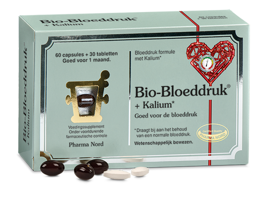 Pharma Nord Bio bloeddruk & kalium tabletten en capsules 90.00 Stuks