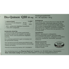 Pharma Nord Bio quinon Q10 30mg 90 Capsules