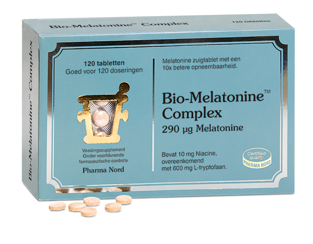 Pharma Nord Bio melatonine complex 290mcg 120 Zuigtabletten