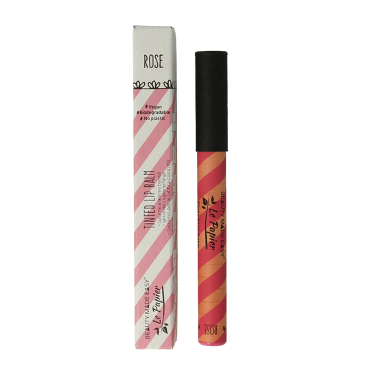 Beauty Made Easy Le papier lipbalm tinted rose 6 Gram