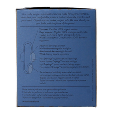 Ginger Organic Maandverband nacht met vleugels 10.00 Stuks