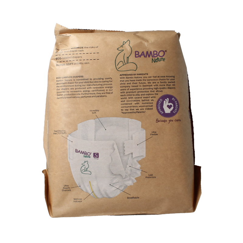 Bambo Babyluiers maat 5 12-18kg 22 Stuks