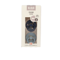 Bibs Fopspeen maat 2 deep space/petrol 2 pack 2.00 Stuks