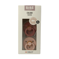 Bibs Fopspeen maat 3 woodchuck blush 2.00 Stuks