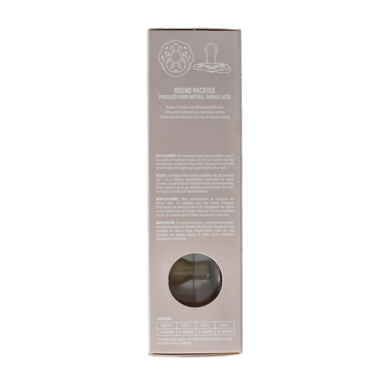 Bibs Fopspeen maat 1 blossom lila 2 Stuks