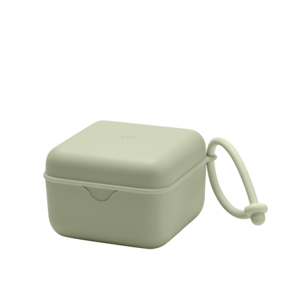 Bibs Baby pacifier box sage 1 Stuks