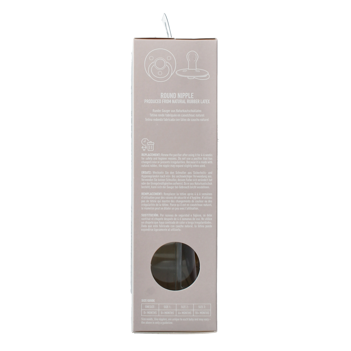Bibs Fopspeen maat 2 blossom dusky lilac natural rubber 2.00 Stuks