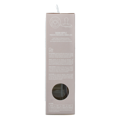 Bibs Fopspeen maat 2 blossom dusky lilac natural rubber 2.00 Stuks