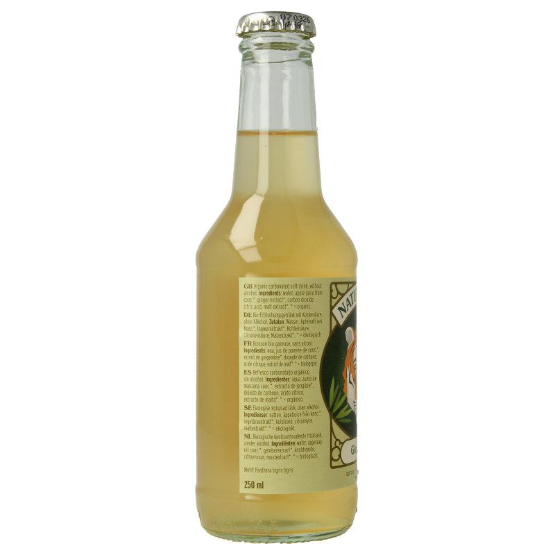 Naturfrisk Ginger ale bio 250 Milliliter