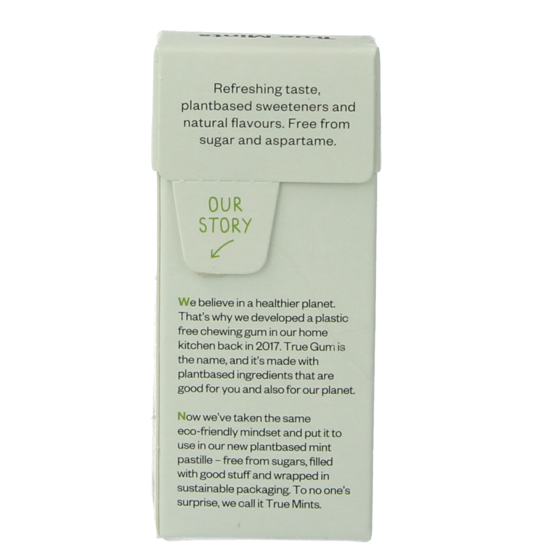 True Mints Fresh mint suikervrij 13 Gram