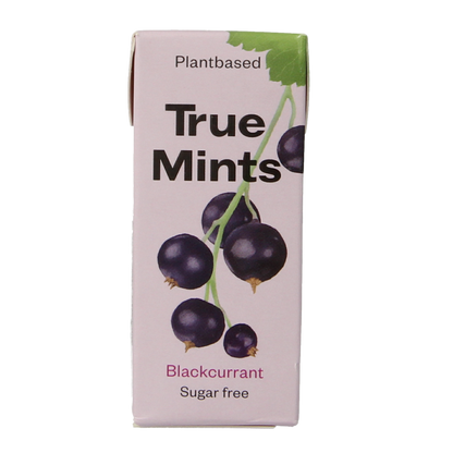 True Mints Blackcurrant suikervrij 13 Gram