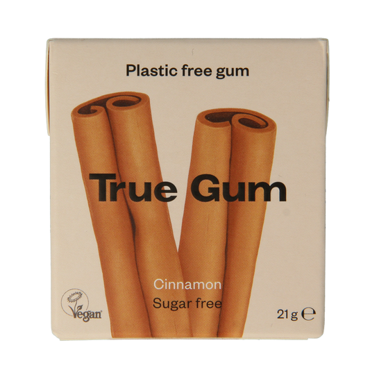 True Gum Cinnamon suikervrij 21 Gram