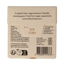 True Gum Cinnamon suikervrij 21.00 Gram